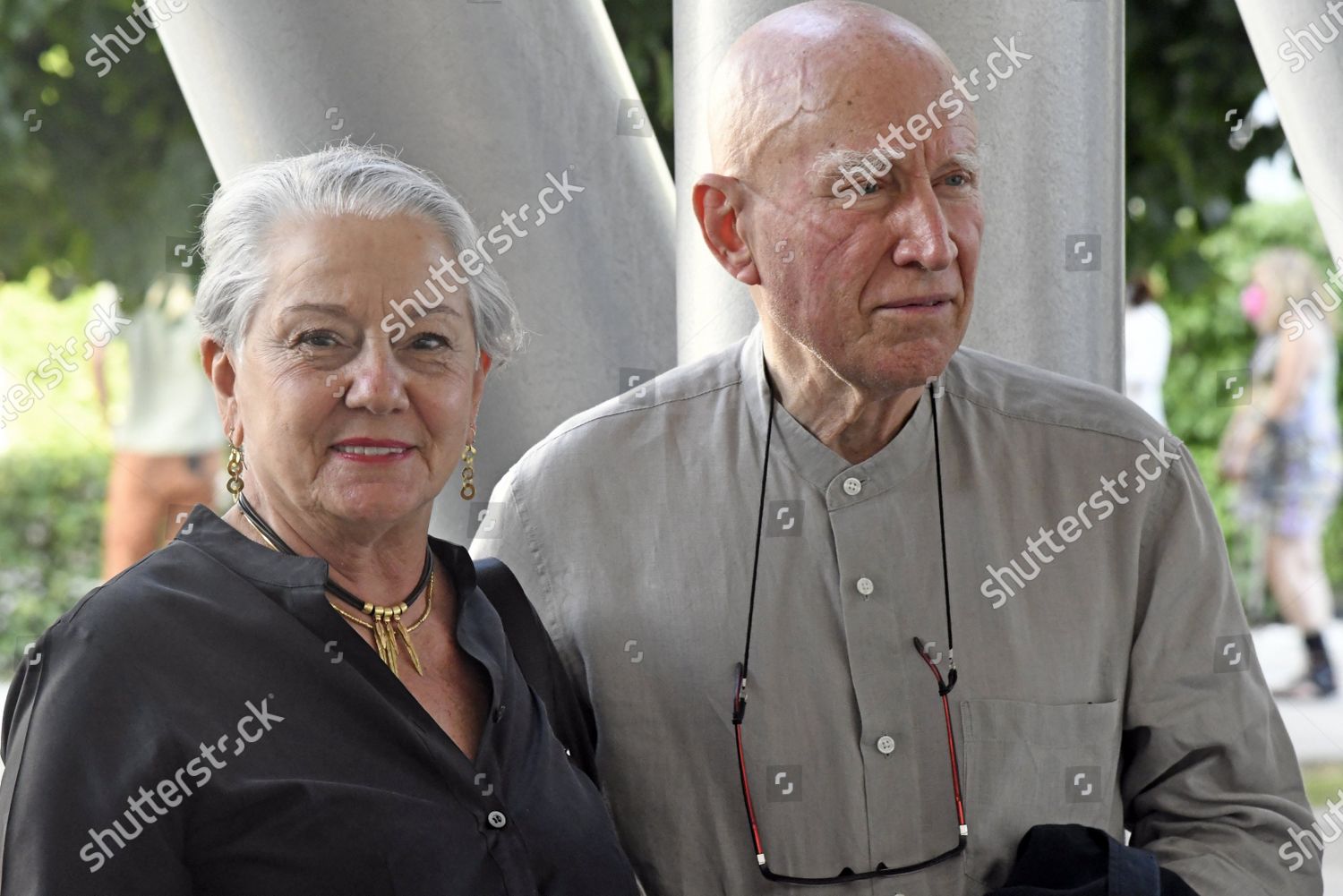 Sebastiao Salgado Wife Lelia Deluiz Wanick Editorial Stock Photo ...