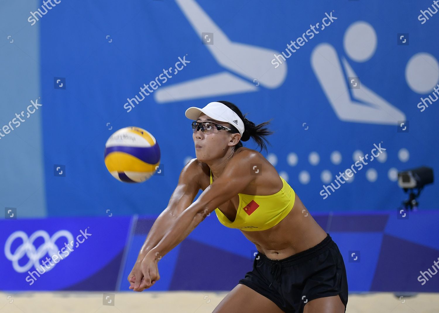 Xue Chen China Attends Beach Volleyball Editorial Stock Photo Stock