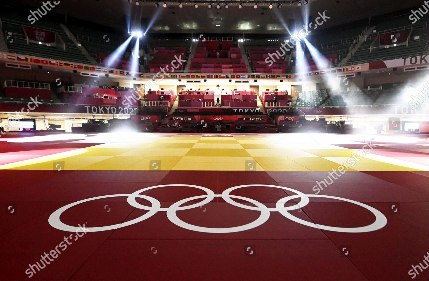 Olympic Symbols Nippon Budokan Venue Judo Editorial Stock Photo - Stock ...