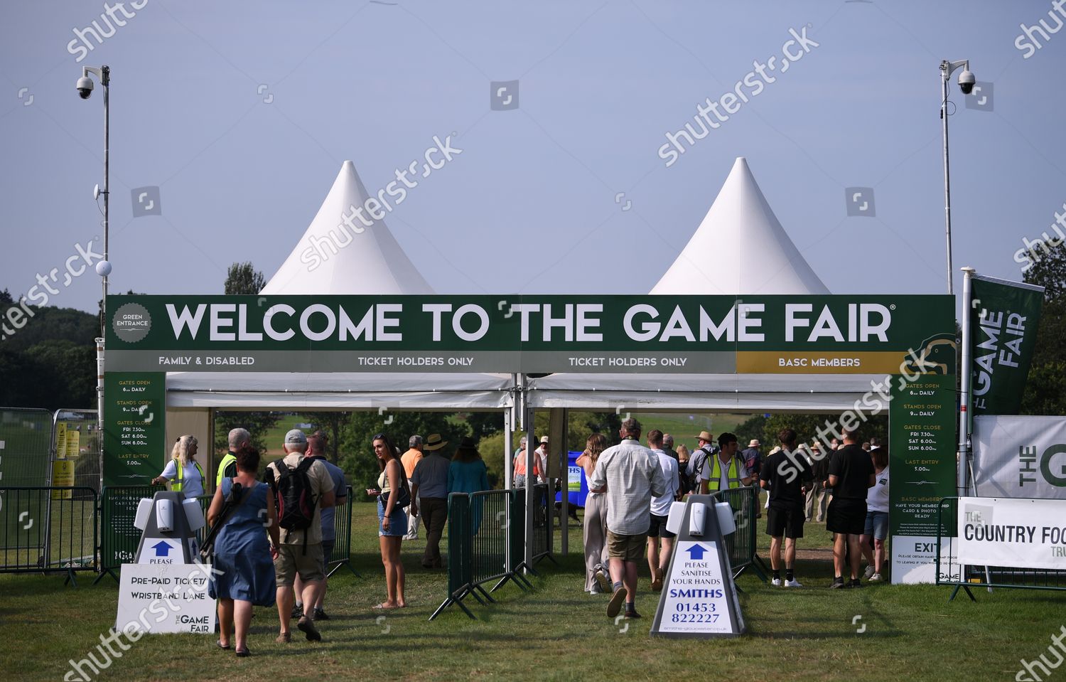 Main Entrance Game Fair Ragley Hall Editorial Stock Photo Stock Image