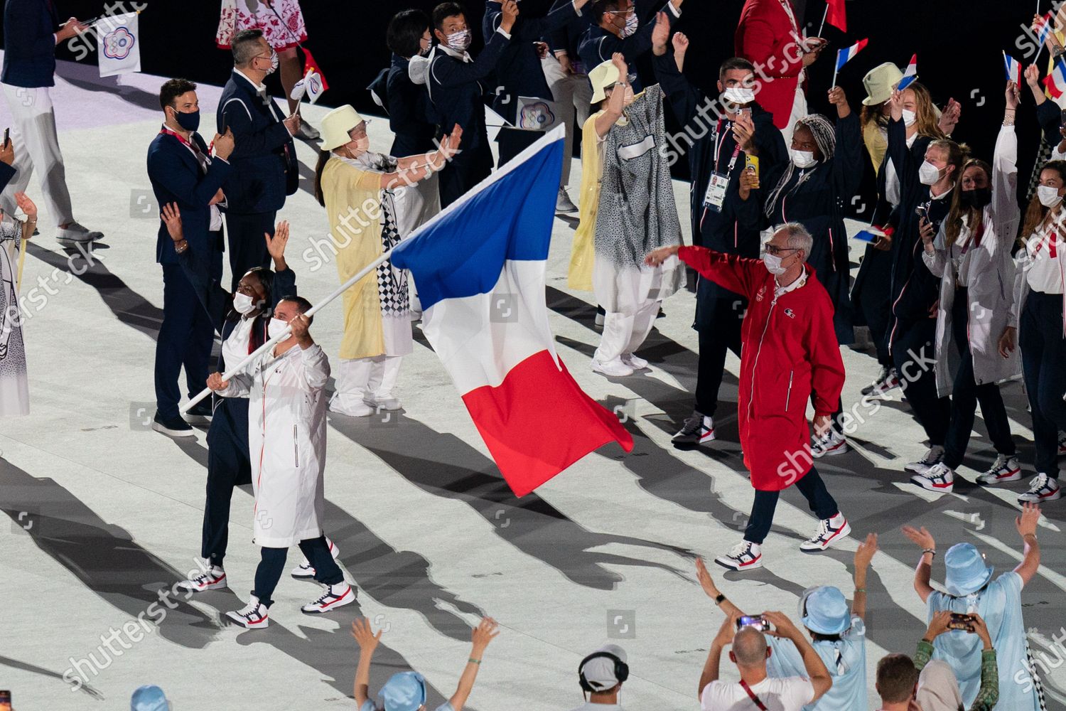 France S Flag Bearer Clarisse Agbegnenou Editorial Stock Photo - Stock ...