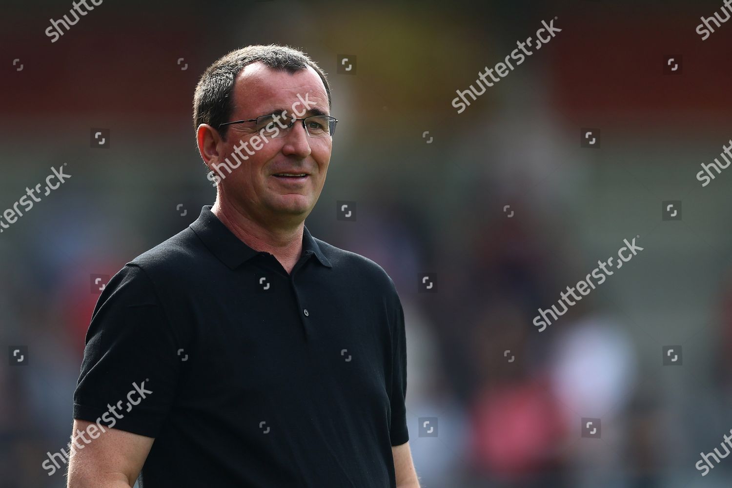 Gary Bowyer Manager Salford City Editorial Stock Photo - Stock Image ...