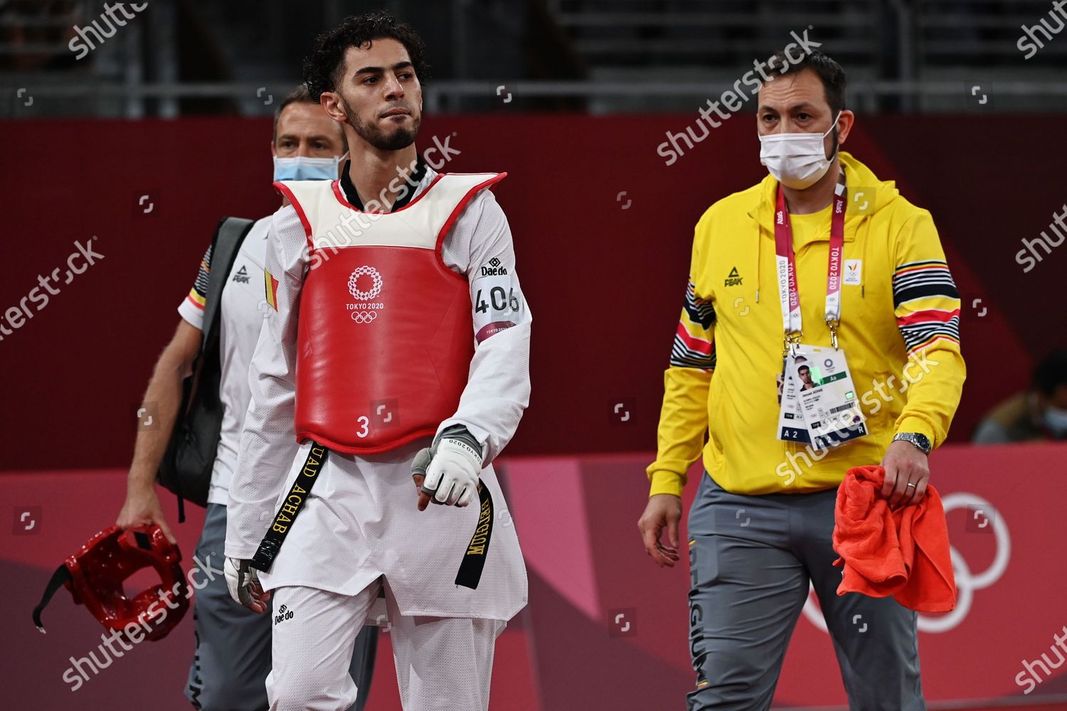 Belgian Taekwondo Athlete Jaouad Achab Pictured Editorial Stock Photo ...