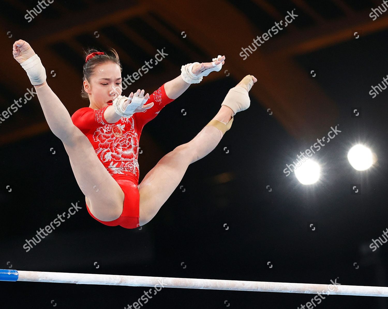 Zhang Jin China Competes On Uneven Editorial Stock Photo - Stock Image ...