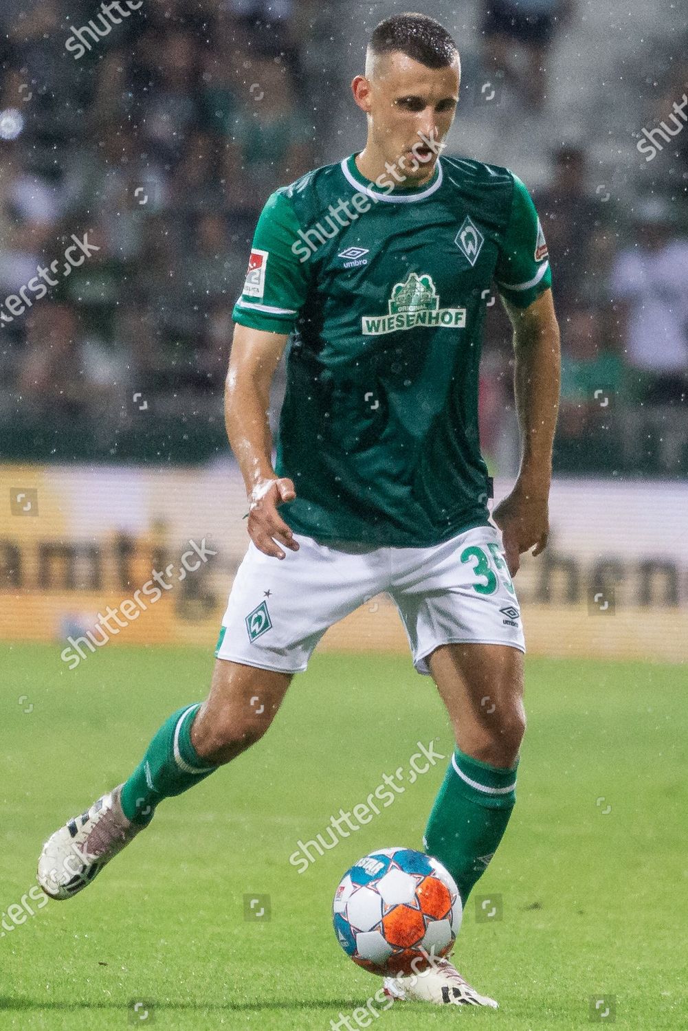 Maximilian Eggestein Sv Werder Bremen Controls Ball Editorial Stock Photo Stock Image Shutterstock