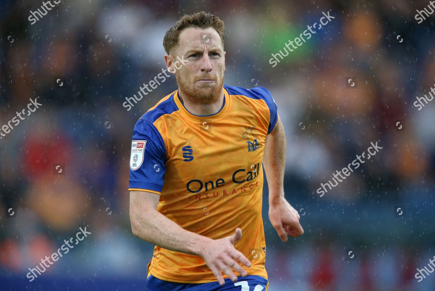 Mansfield Towns Stephen Quinn Editorial Stock Photo - Stock Image ...