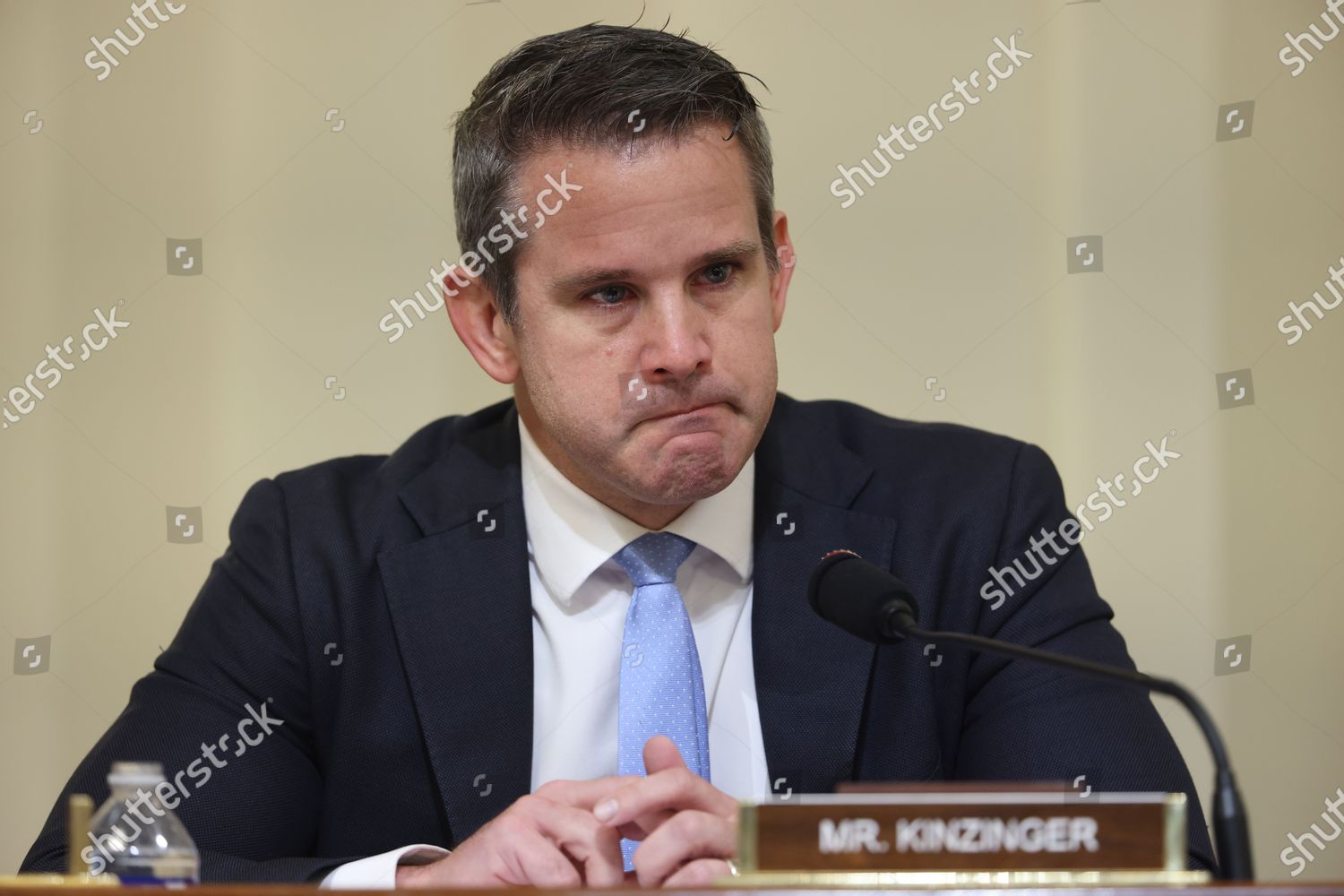 Republican Representative Illinois Adam Kinzinger Reacts Editorial ...