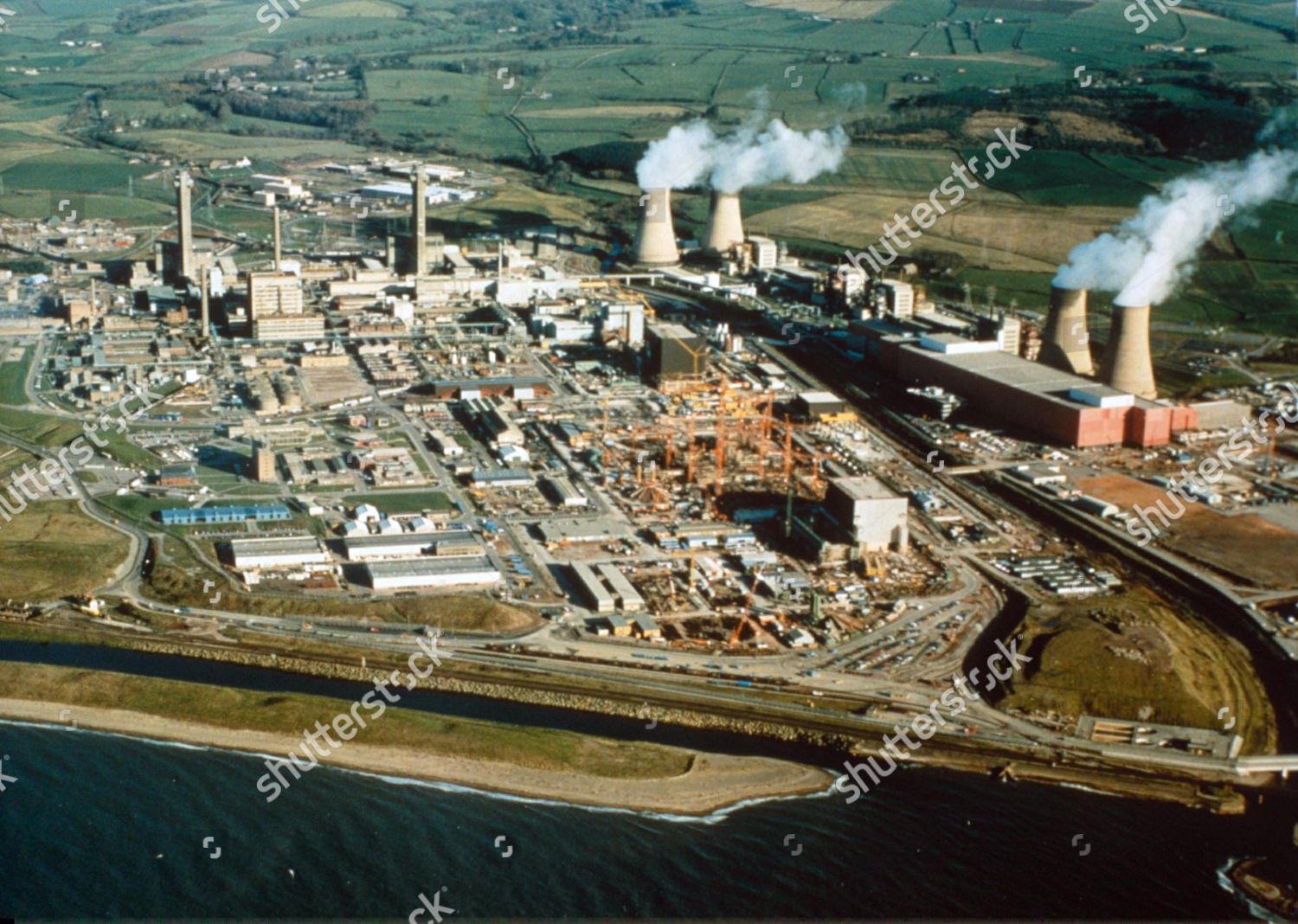 Sellafield Windscale Nuclear Reprocessing Plant Editorial Stock Photo   Shutterstock 122345a 