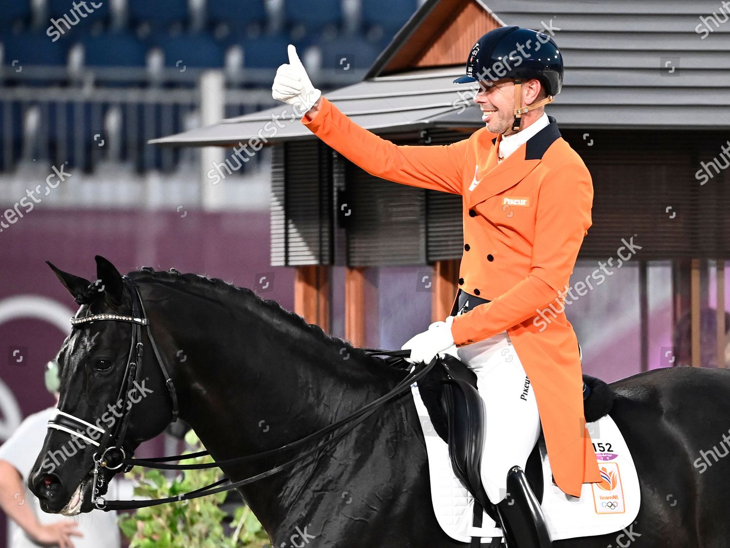 Hans Peter Minderhoud Netherlands Riding Dream Editorial Stock Photo ...