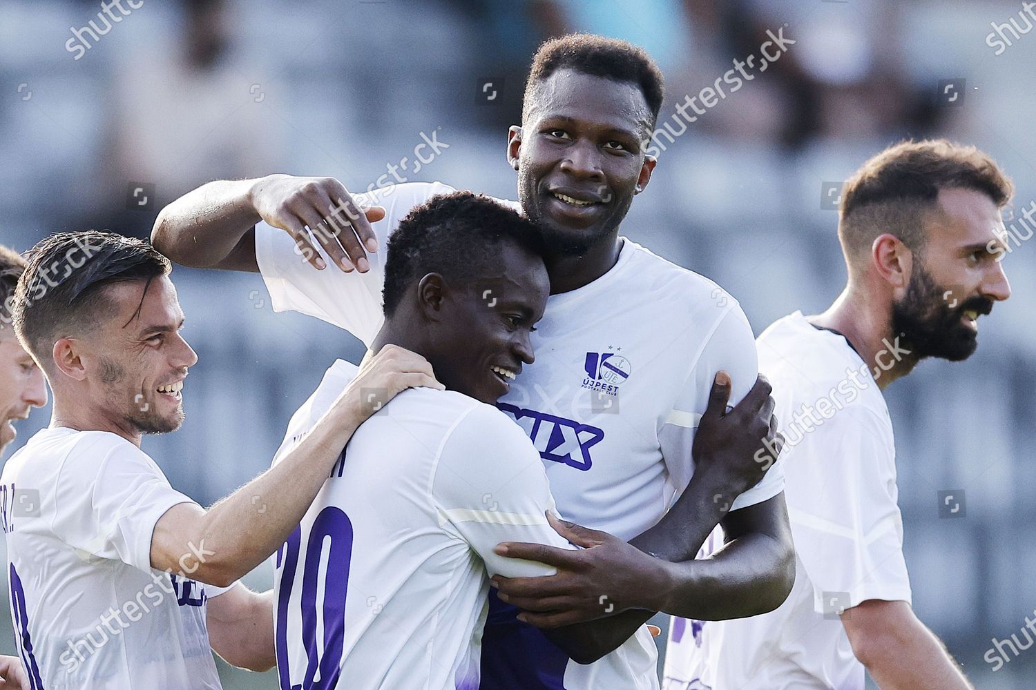 Ujpest FC Logo editorial stock photo. Illustration of football