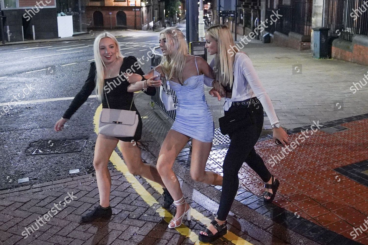 Revellers Brave Storm Evert They Make Editorial Stock Photo - Stock ...