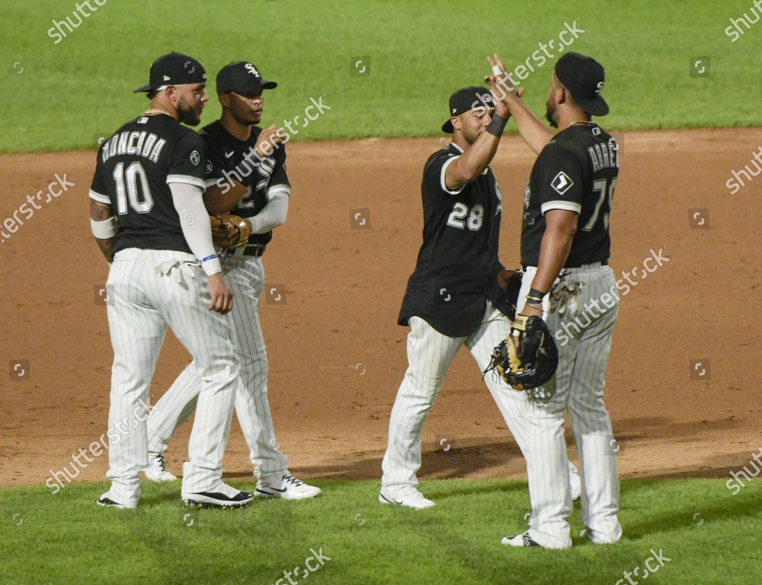 Chicago White Sox Celebrate Their 64 Editorial Stock Photo - Stock ...