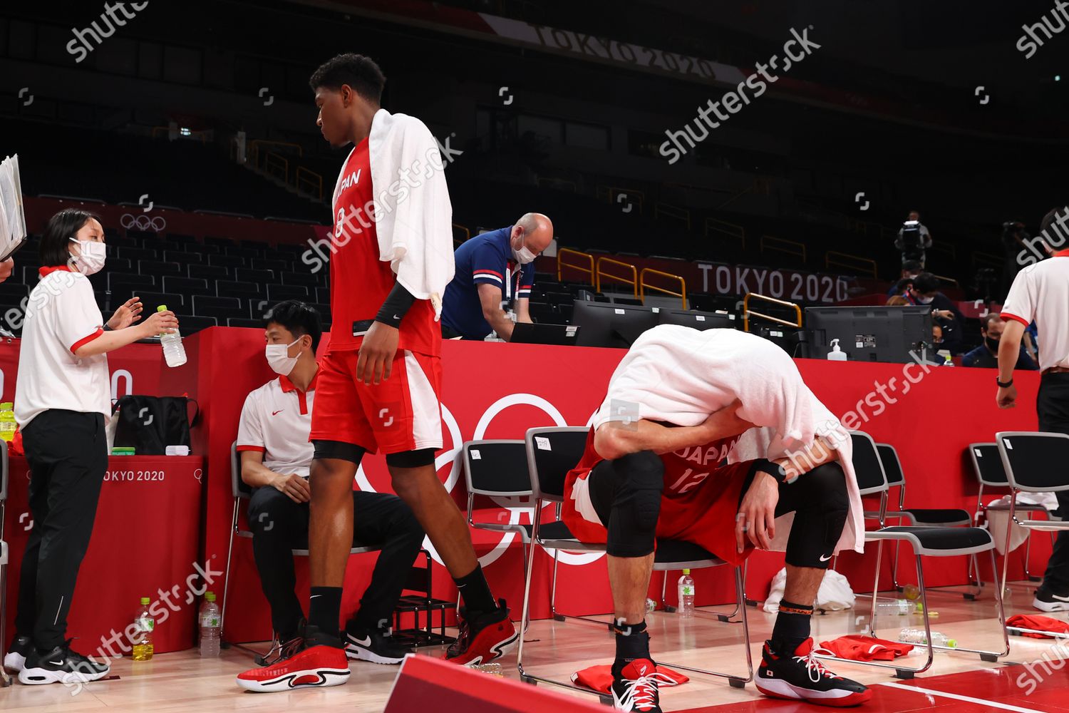 Rui Hachimura Yuta Watanabe Jpn Basketball Editorial Stock Photo ...