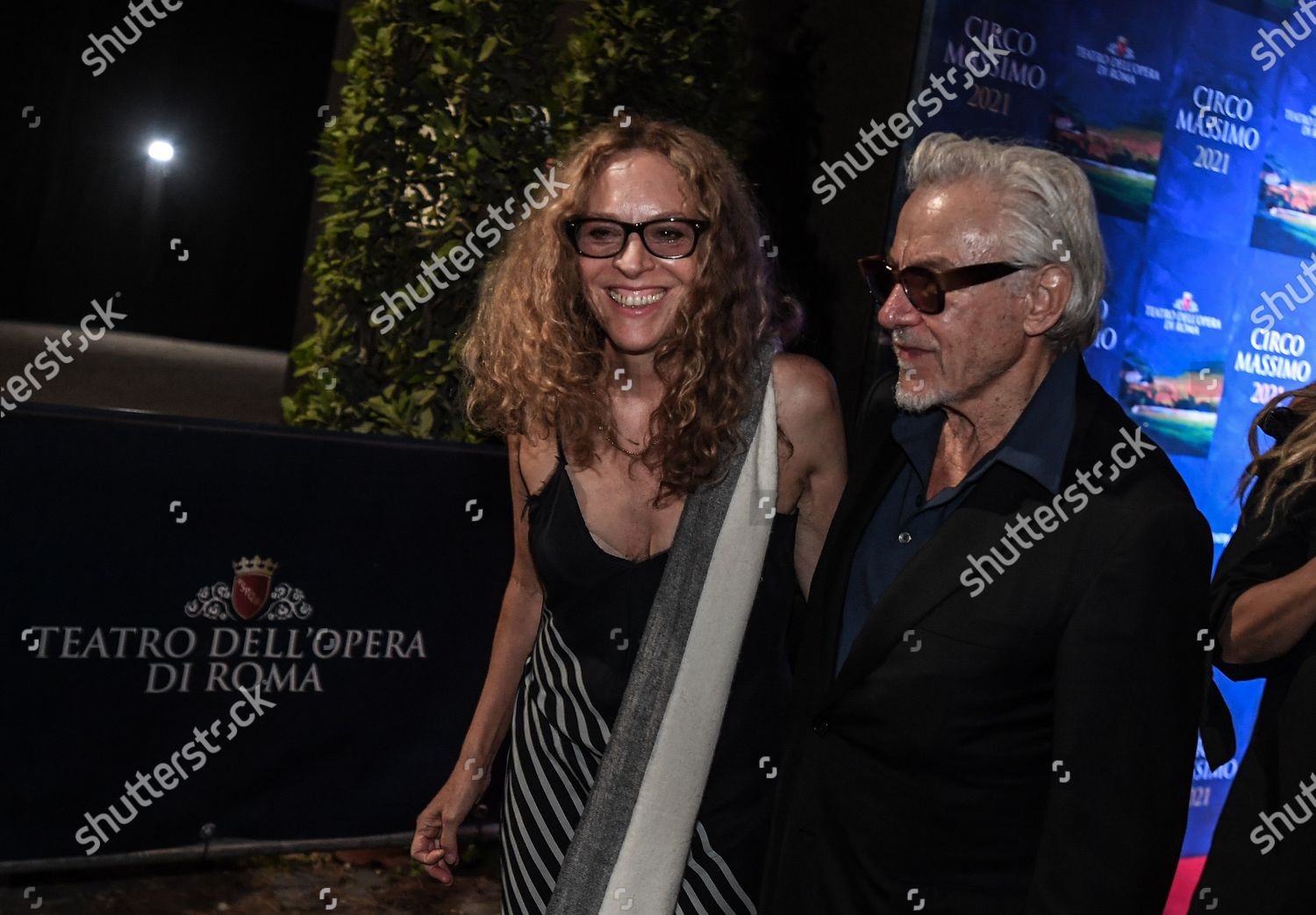 Harvey Keitel His Wife Daphna Kastner Editorial Stock Photo Stock