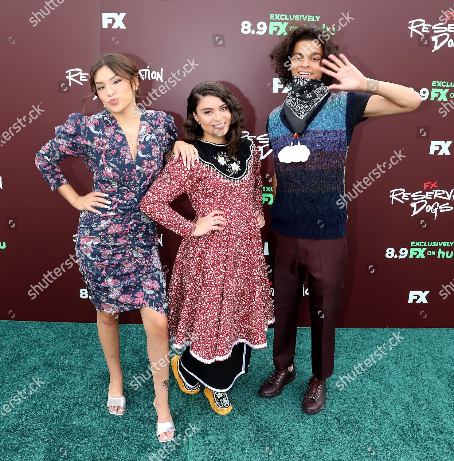 Dpharaoh Woonatai Devery Jacobs Paulina Alexis Editorial Stock Photo ...