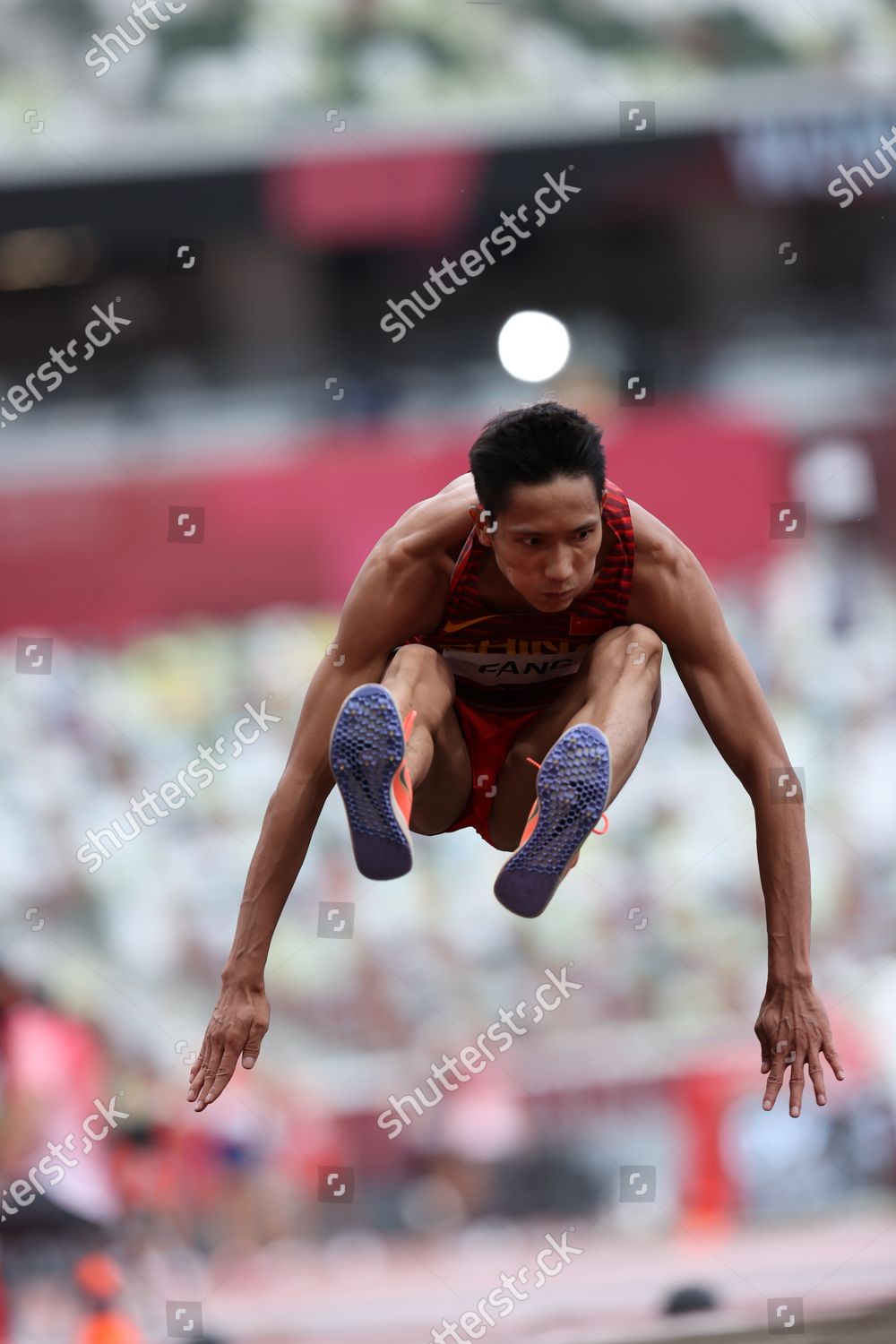 Fang Yaoqing Chn Athletics Mens Triple Editorial Stock Photo Stock