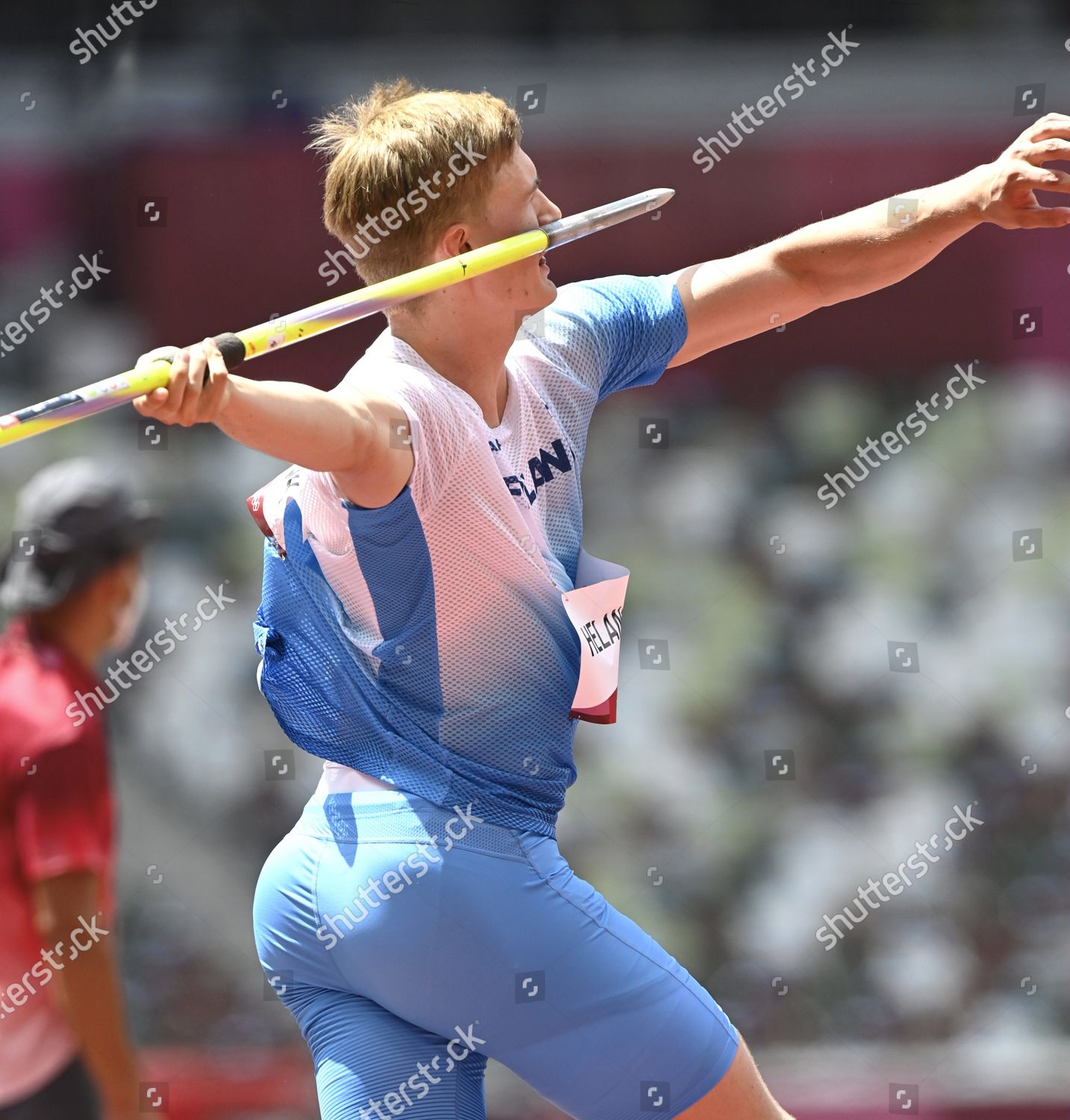 Oliver Helander Finland During Mens Javelin Editorial Stock Photo oliver-helander-finland-during-mens-javelin-editorial-stock-photo