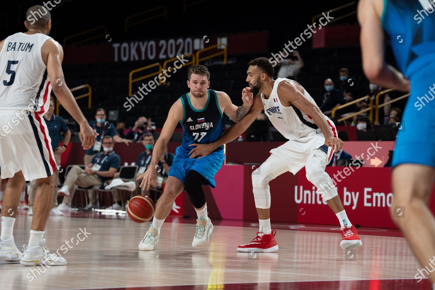 Luka Doncic Team Slovenia Drives Basket Editorial Stock Photo - Stock