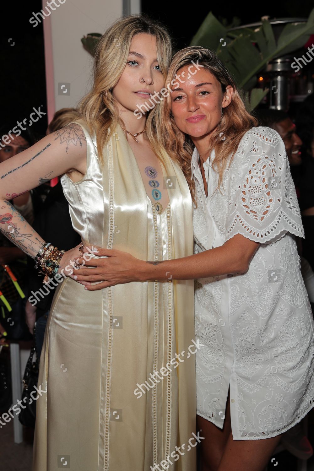 Paris Jackson Caroline Damore Attend Cooking Editorial Stock Photo