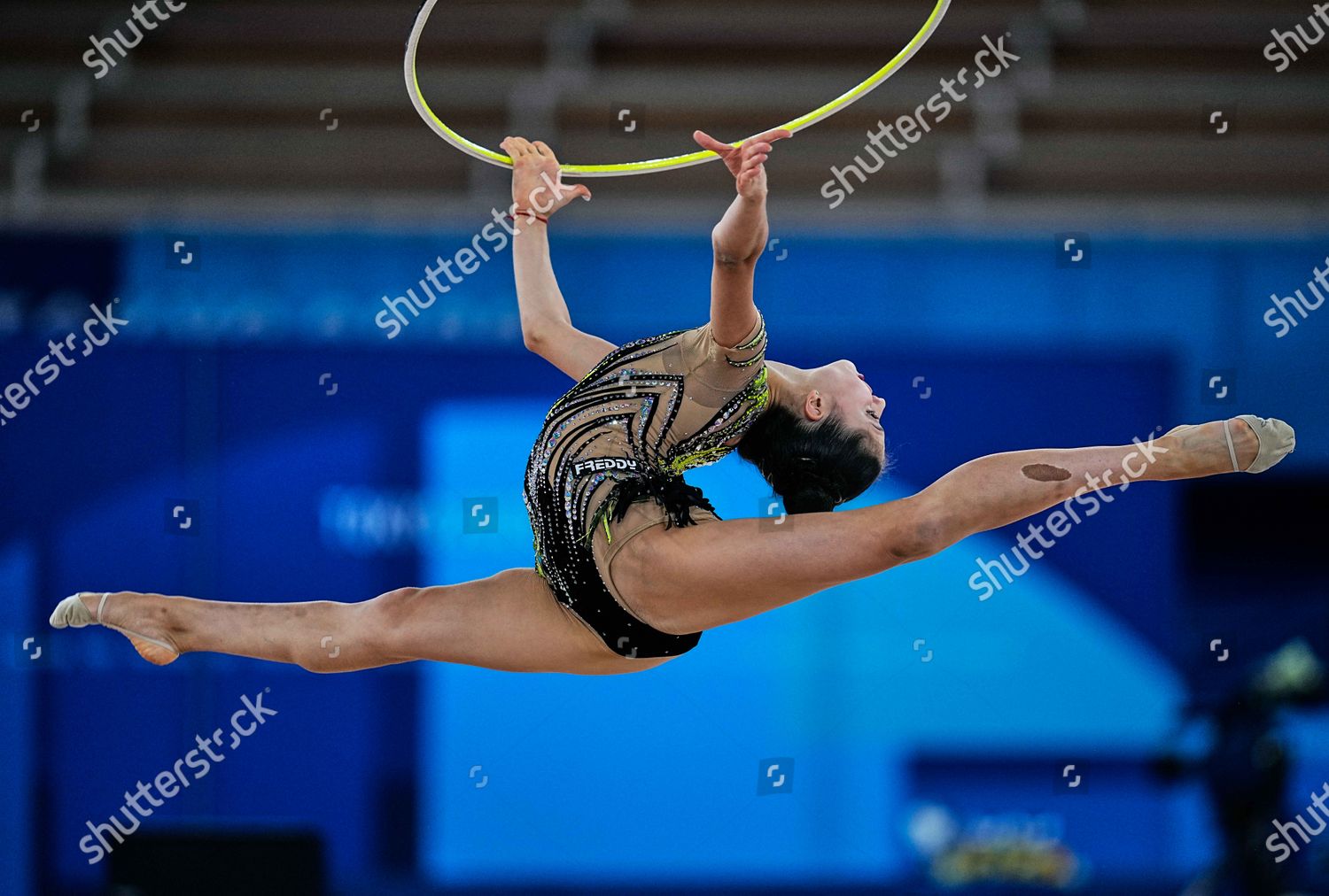 MILENA BALDASSARRI DURING RHYTHMIC GYMNASTICS TOKYO Editorial Stock