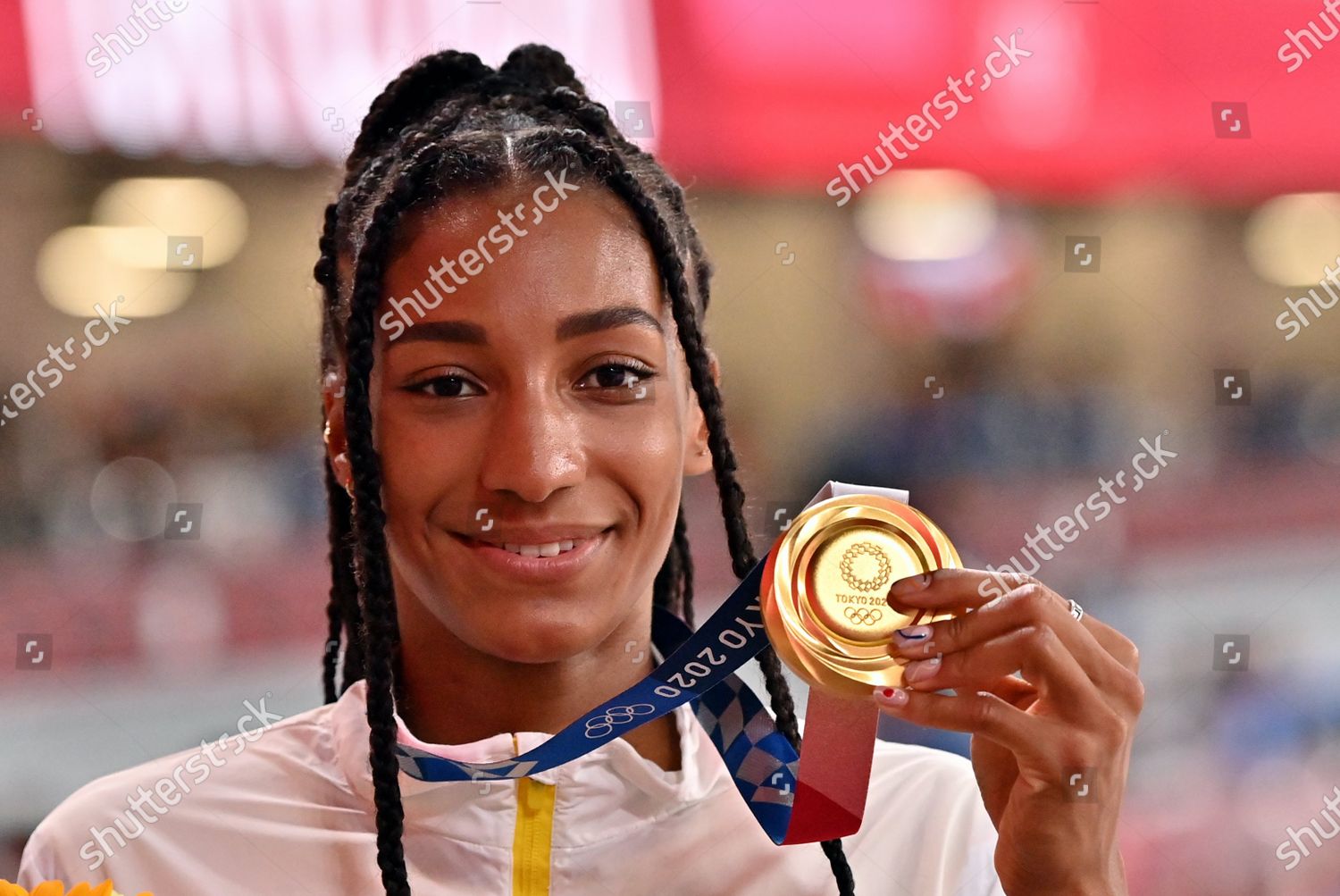 Olympic Champion Nafissatou Nafi Thiam Poses Editorial Stock Photo ...