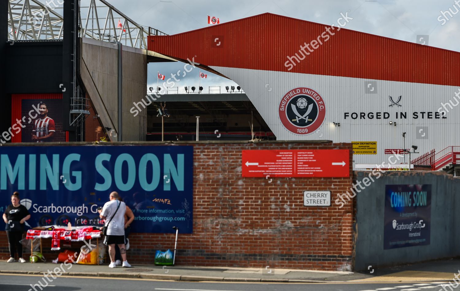 general view Bramall Lane Sheffield United: редакционная ...