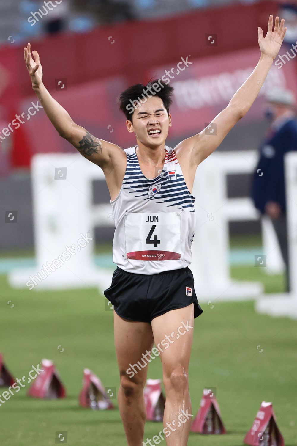 Bronze Medalist Jun Woongtae South Korea Editorial Stock Photo - Stock ...