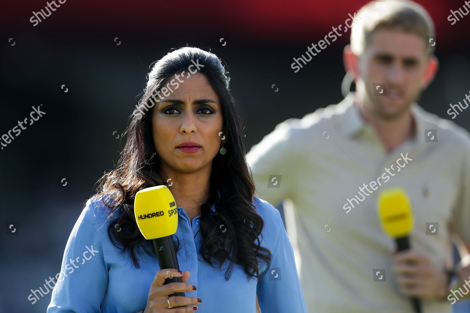 Isa Guha Presents Bbcs Coverage Hundred Editorial Stock Photo Stock Image Shutterstock
