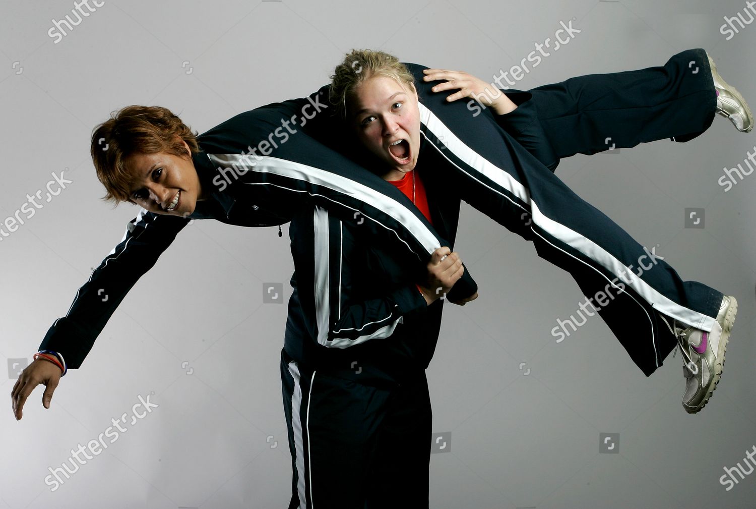 Judo Martial Artists Valerie Gotay L Editorial Stock Photo Stock