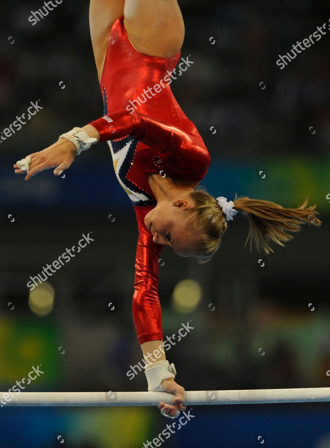 American Gymnast Nastia Liukin Goes Through Editorial Stock Photo ...