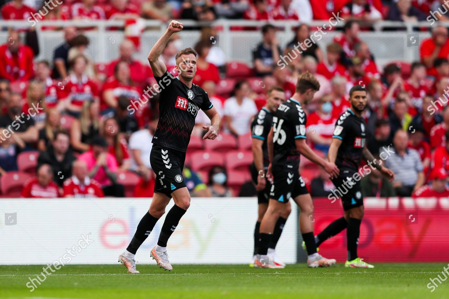 Andy King Bristol City Celebrates After Editorial Stock Photo - Stock ...