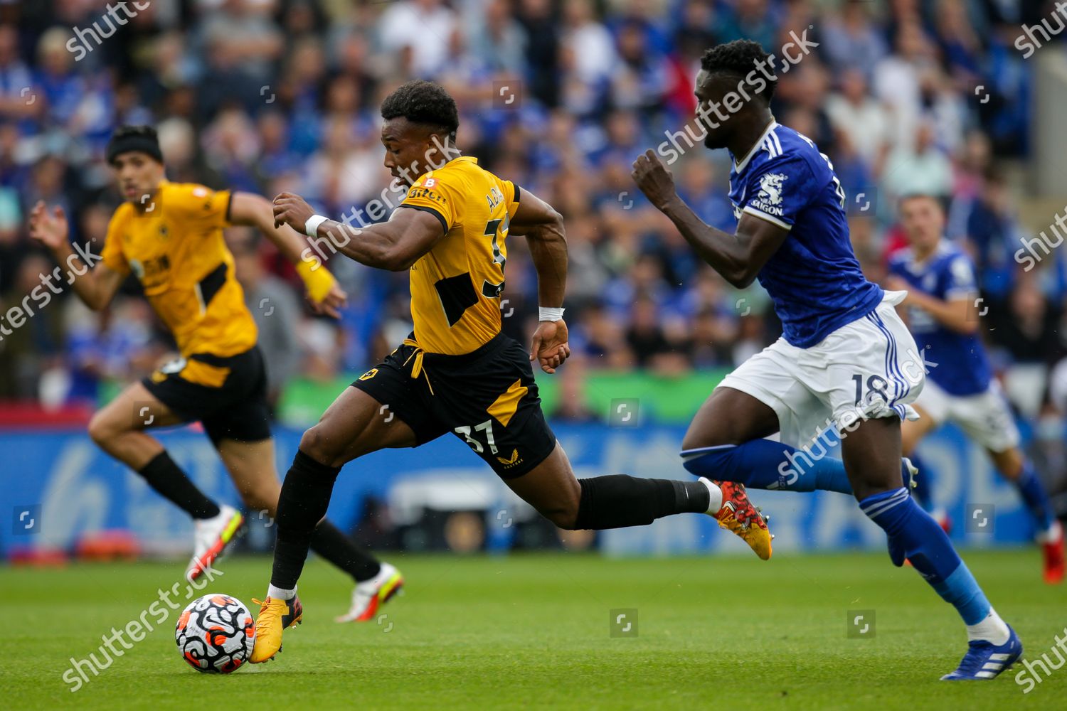 Adama Traore Wolverhampton Wanderers Takes On Editorial Stock Photo ...