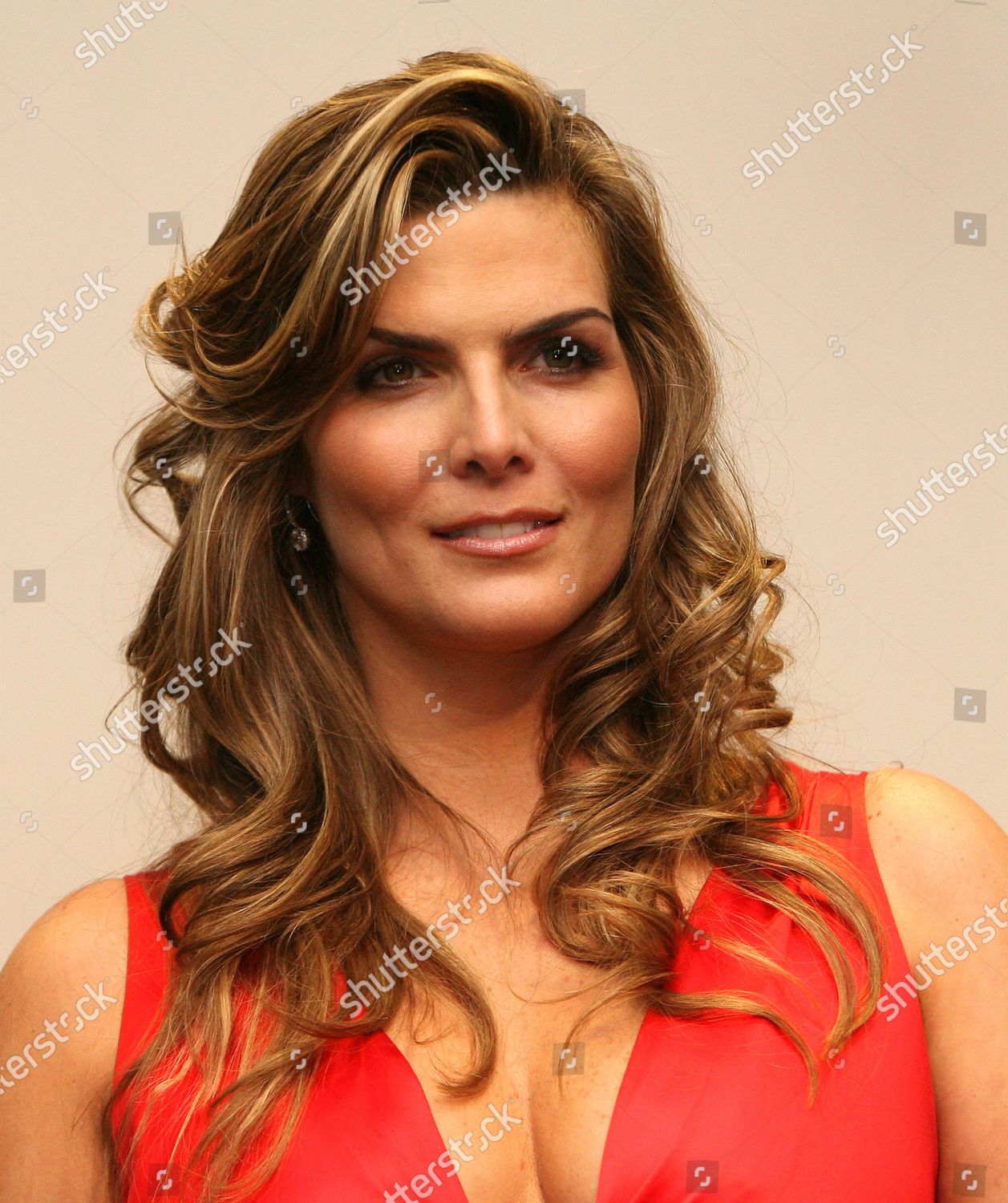 Actress Montserrat Oliver Appears Press Room Editorial Stock Photo