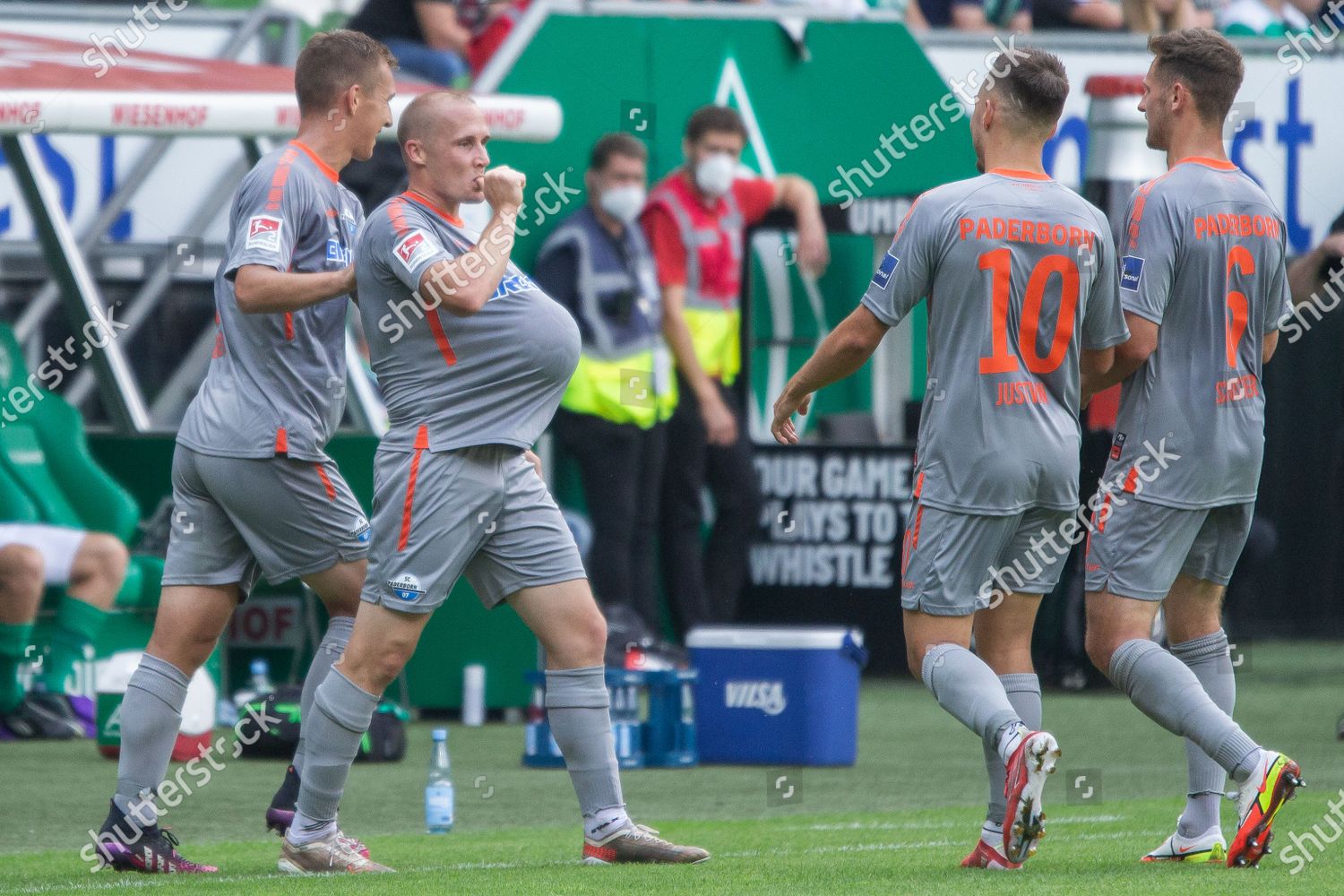 Sven Michel Sc Paderborn Celebrates After Editorial Stock Photo - Stock ...