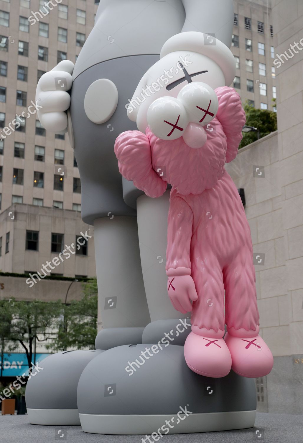 KAWS SHARE Sculpture Rockefeller Center New York