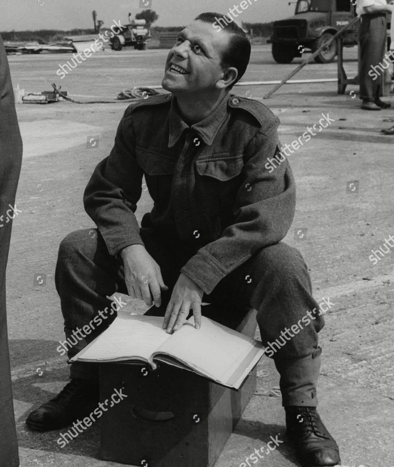 Norman Wisdom on set The Square Peg Editorial Stock Photo Stock Image