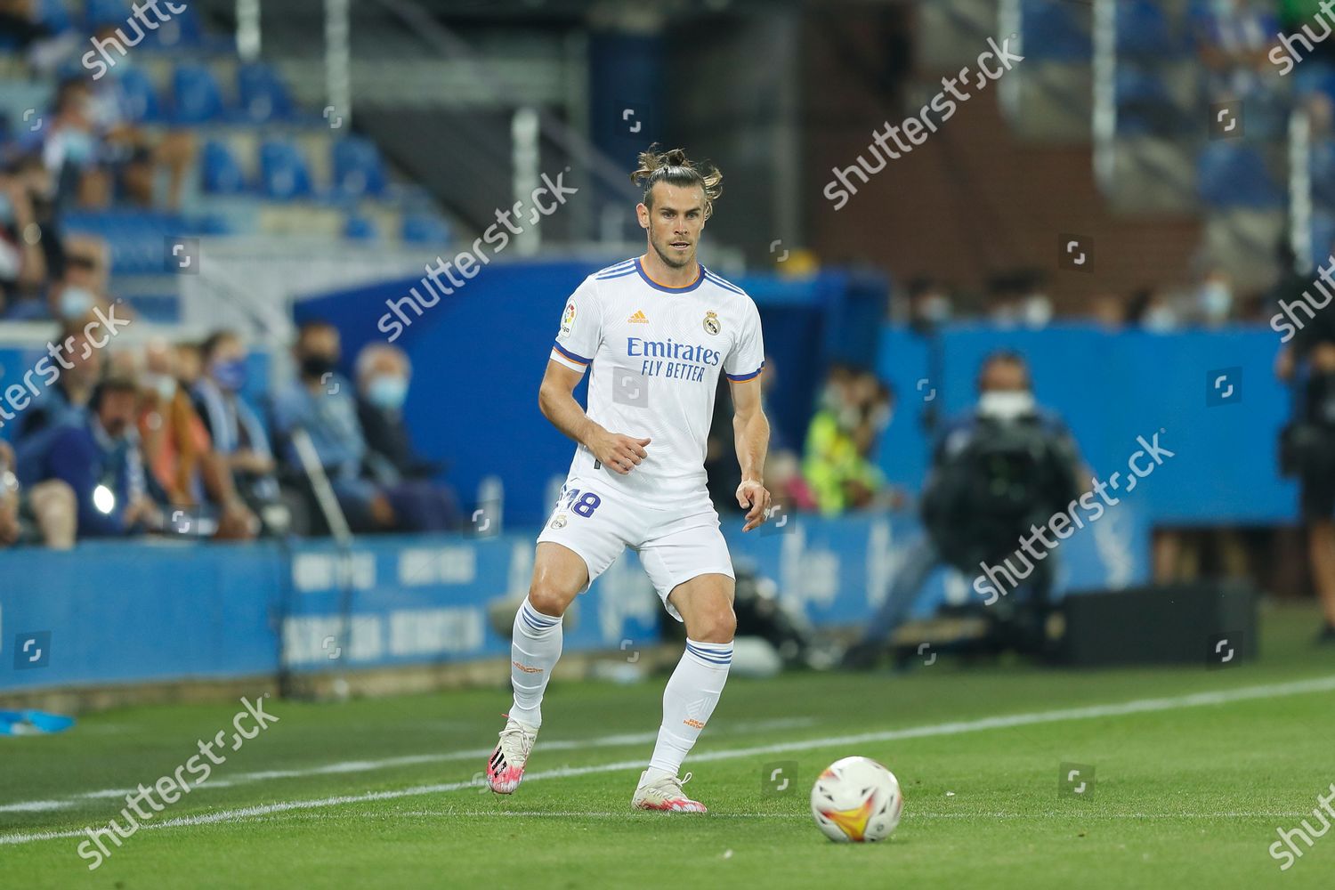 Gareth Bale seen during La Liga Santander 2021/2022 match between