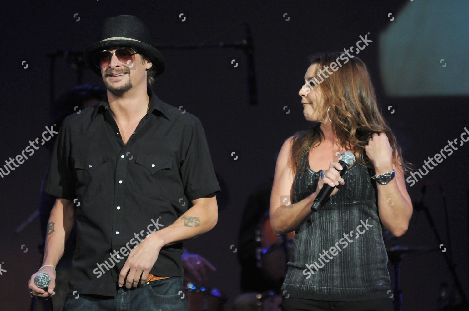 Kid Rock Gretchen Wilson Editorial Stock Photo Stock Image Shutterstock Gretchen wilson's new ready to get rowdy album includes a duet with kid rock called bad feeling that left her stunned, and she signed him up for it. 2