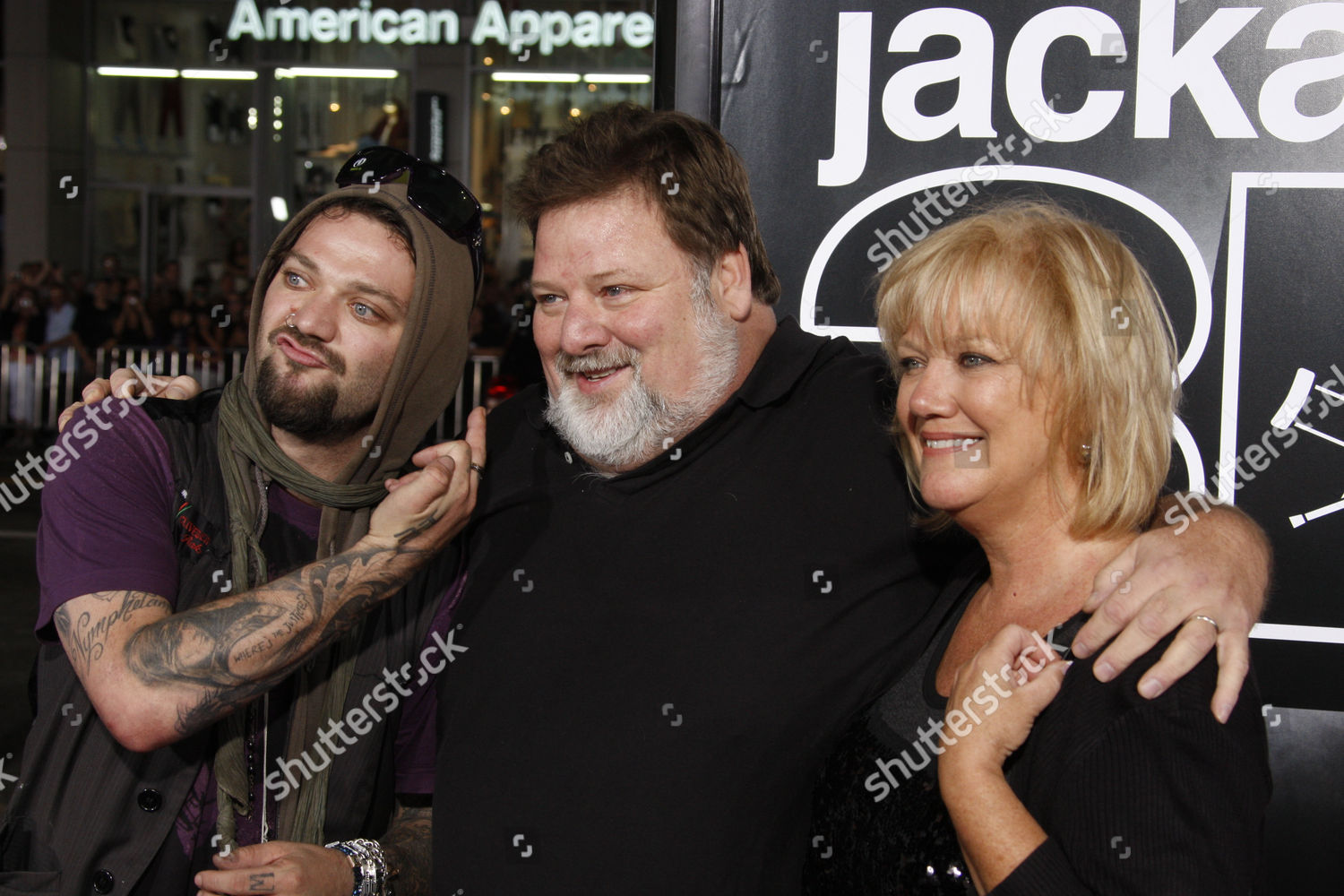 Bam Margera Phil Margera April Margera Editorial Stock Photo - Stock
