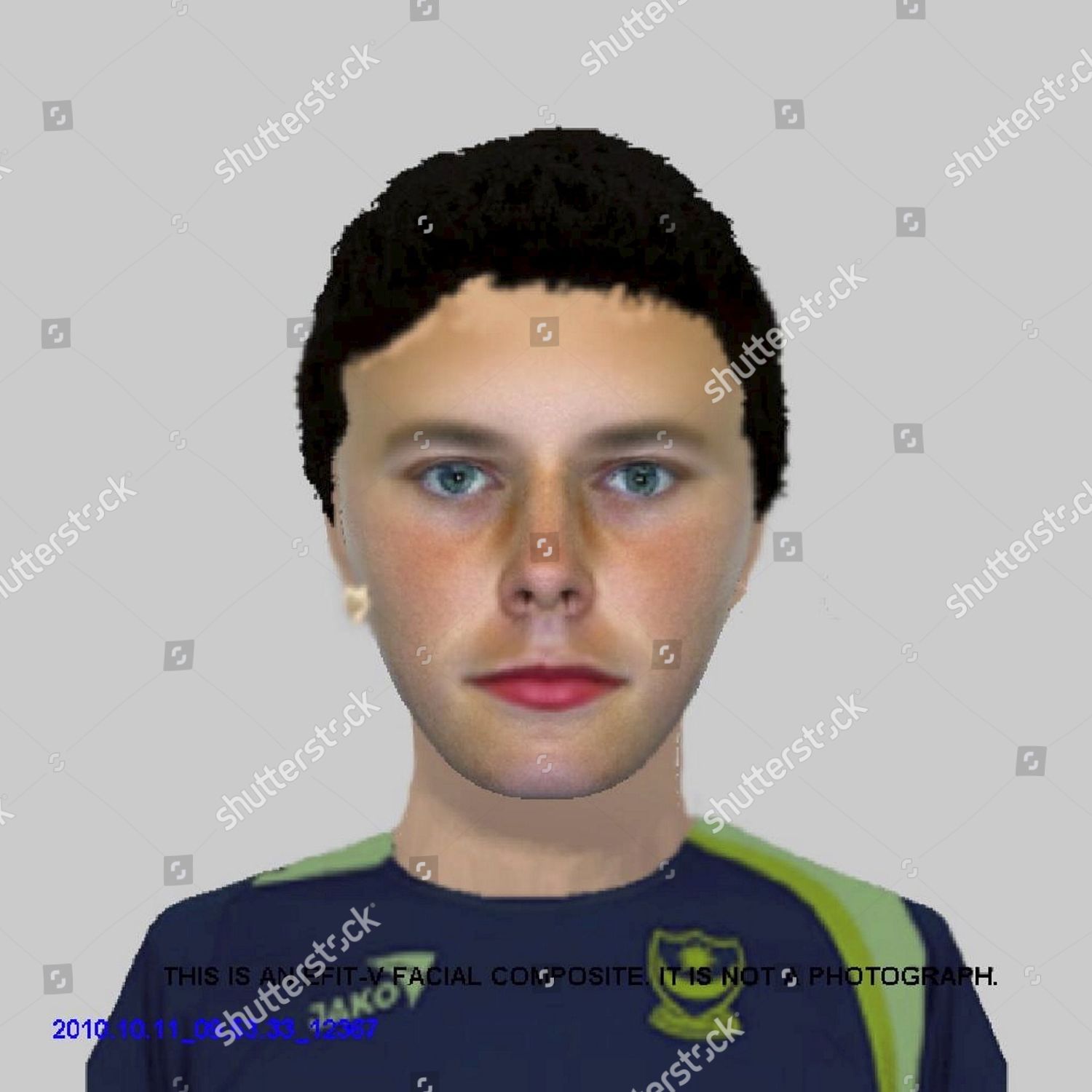 Efit Released By Police Wanted 9 Yearold Editorial Stock Photo