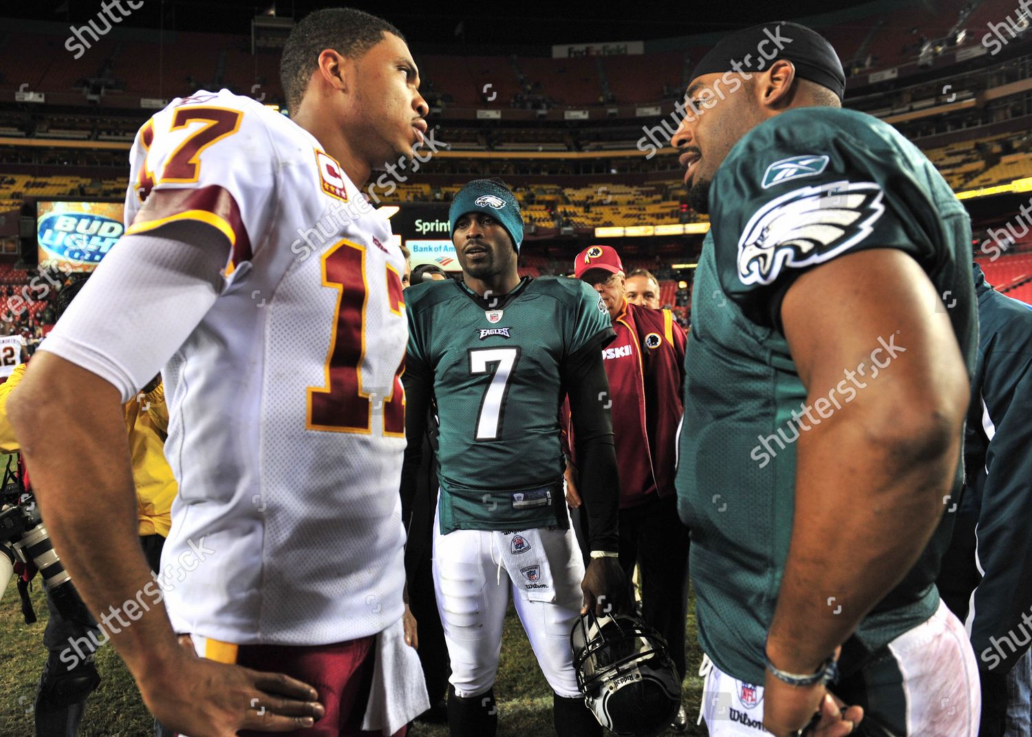 Washington Redskins Quarterback Jason Campbell L Editorial Stock Photo -  Stock Image