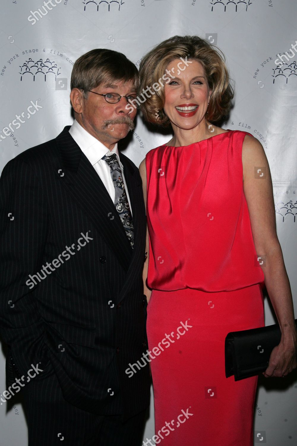 Christine Baranski Husband Arrive New York Editorial Stock Photo ...