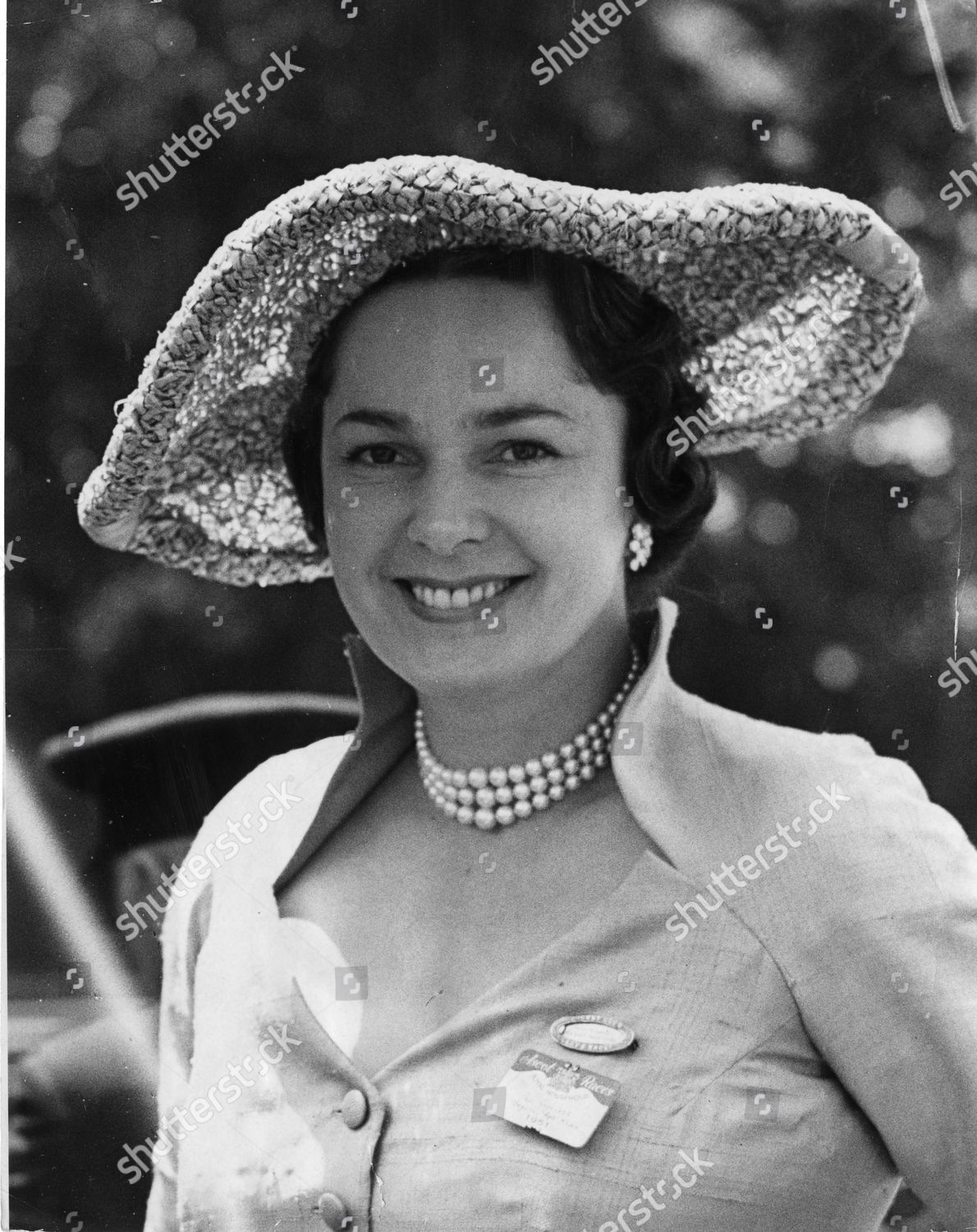Begum Om Habibeh Aga Khan Yvette Blanche Editorial Stock Photo Stock Image Shutterstock