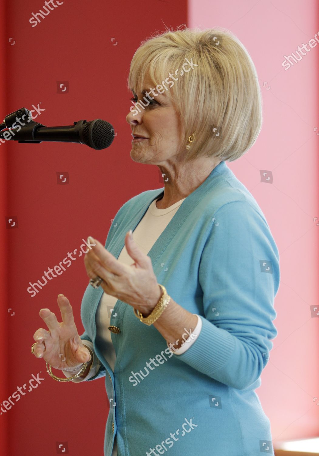 Author Kitty Kelley Answers Questions Readers Editorial Stock Photo