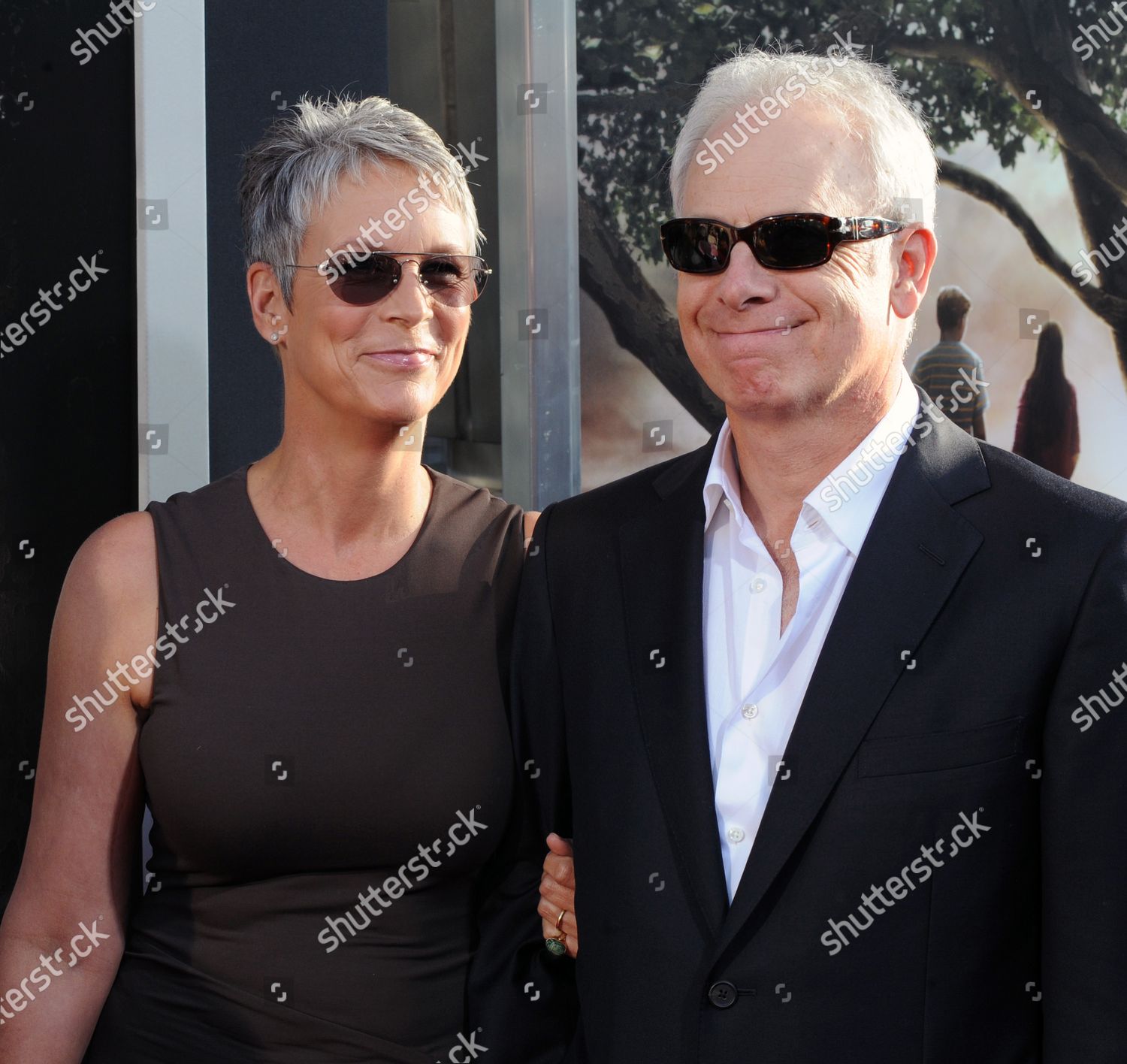 Actress Jamie Lee Curtis Her Husband Editorial Stock Photo - Stock ...