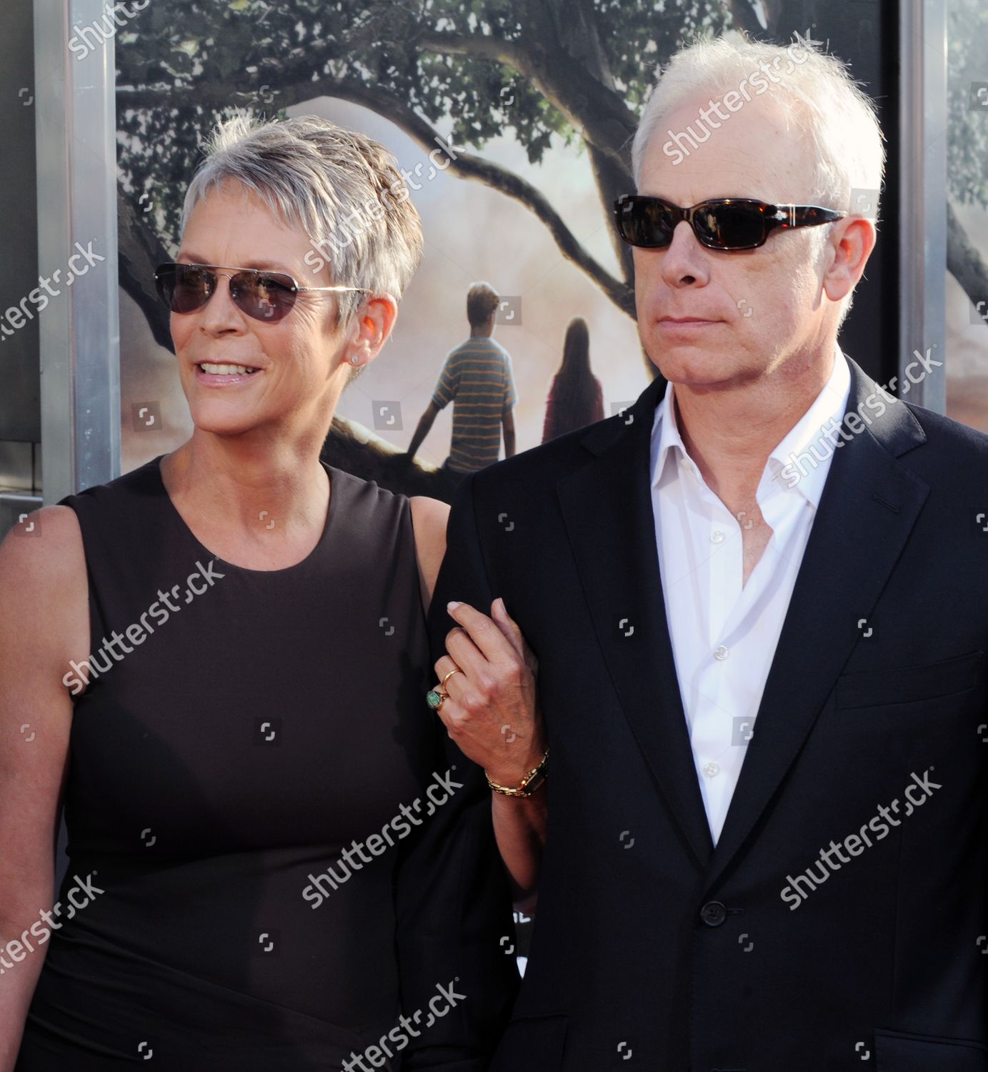 Actress Jamie Lee Curtis Her Husband Editorial Stock Photo - Stock ...