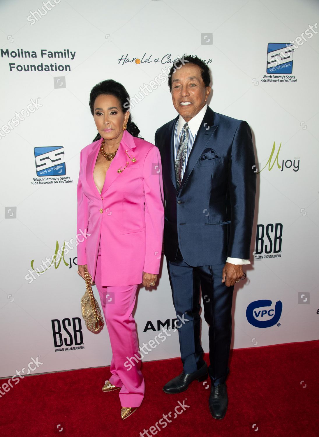 Lr Frances Gladney Smokey Robinson Editorial Stock Photo - Stock Image
