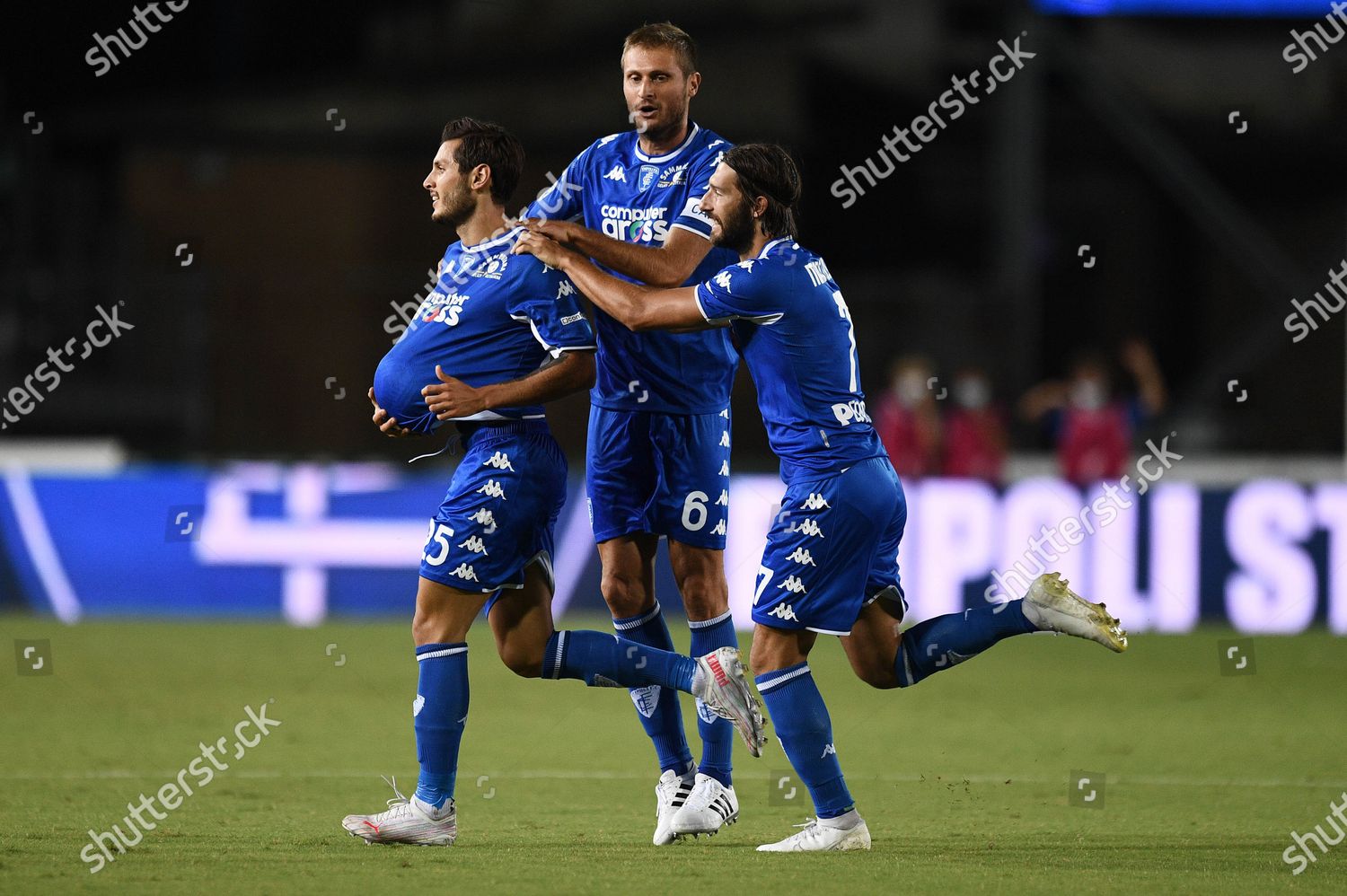 Filippo Bandinelli Empoli Fc Celebrating After Editorial Stock Photo