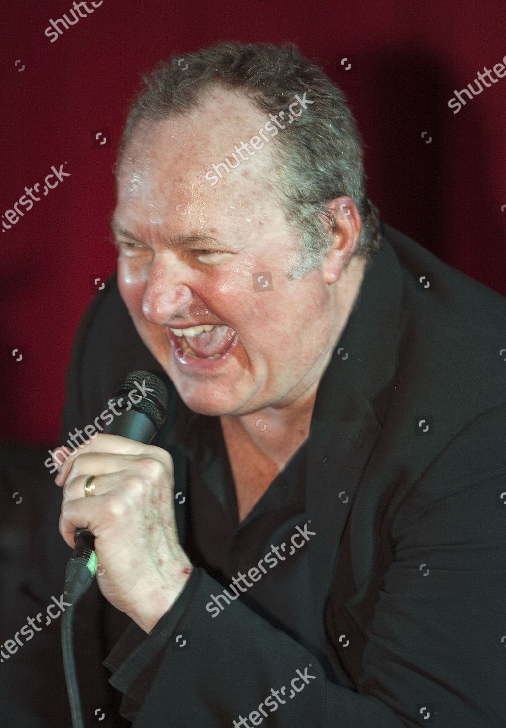 Randy Quaid His Wife Evi Answer Editorial Stock Photo - Stock Image