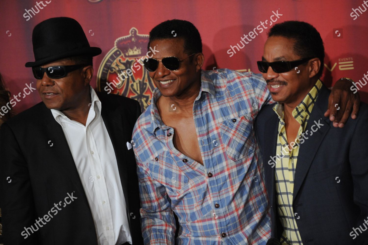 Late Pop Star Michael Jacksons Siblings Editorial Stock Photo - Stock
